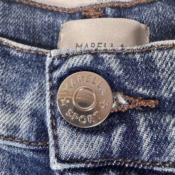 MARELLA SPORT Womens High Slim Fit Jeans Medium Wash - Picture 4 of 7